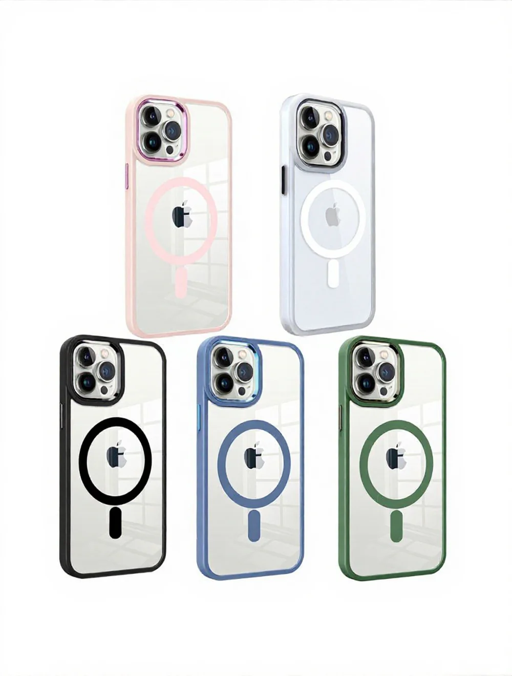 ArmourMax Metal Accessories Soft Grip Shockproof Case for iPhone 12 Pro Max w/ Magsafe