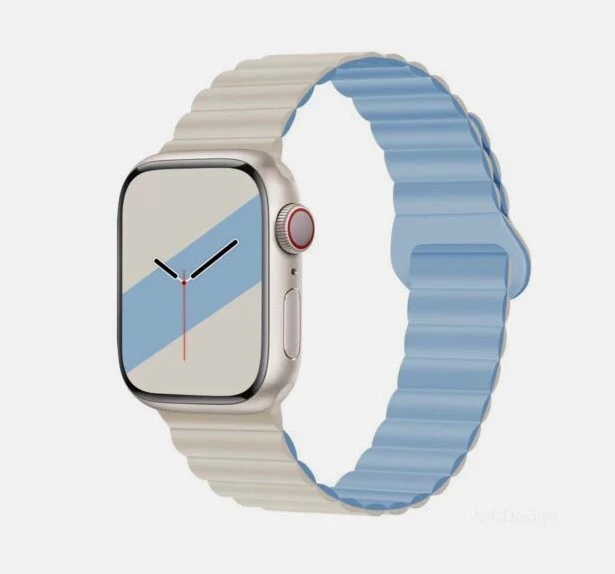 HOCO Apple Watch Silicon Magnetic Band for All Series, 42/44/45/49mm - Image 2
