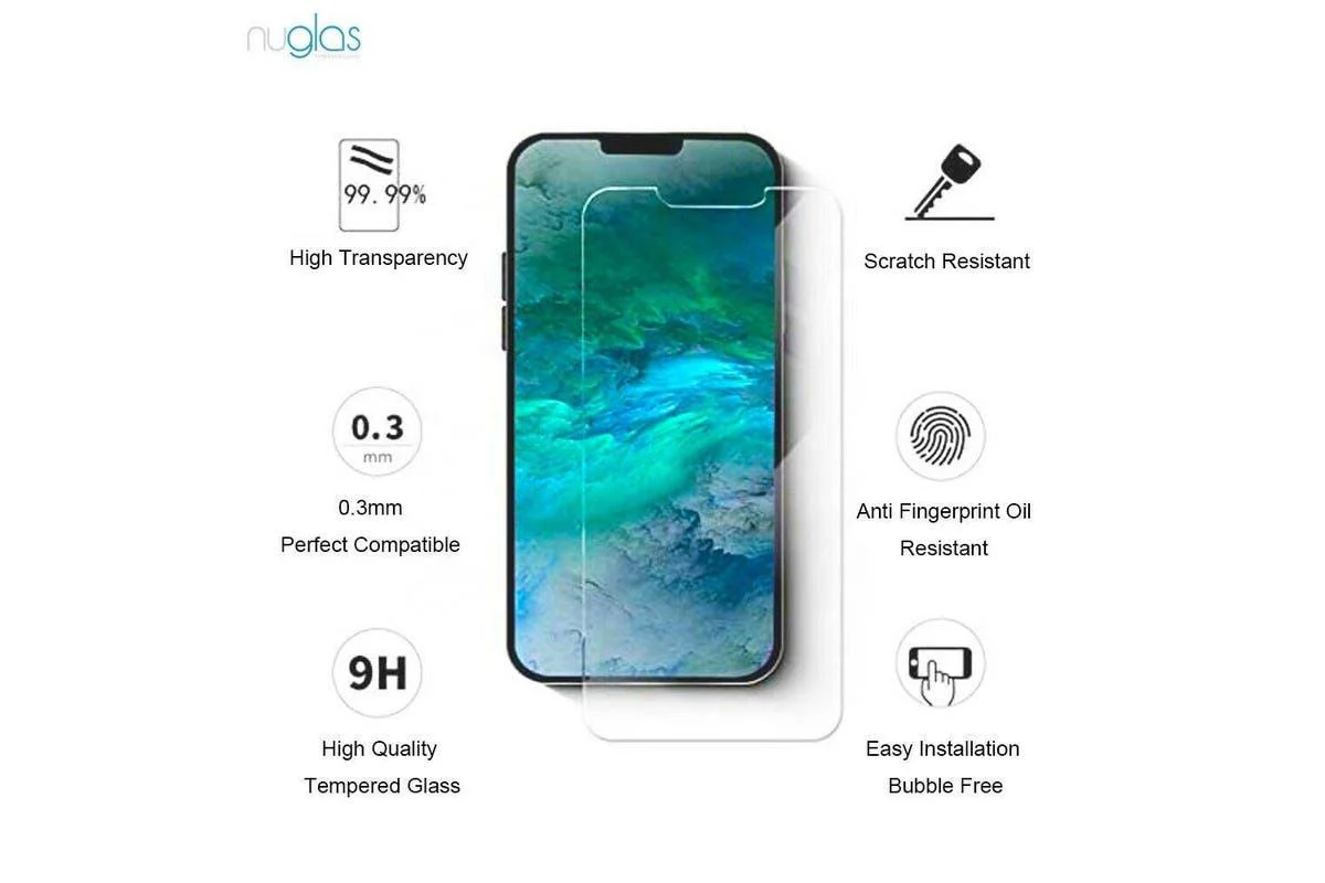 Nuglas Tempered Glass Protection (iPhone 13 Pro Max & 14 Plus) - Image 2