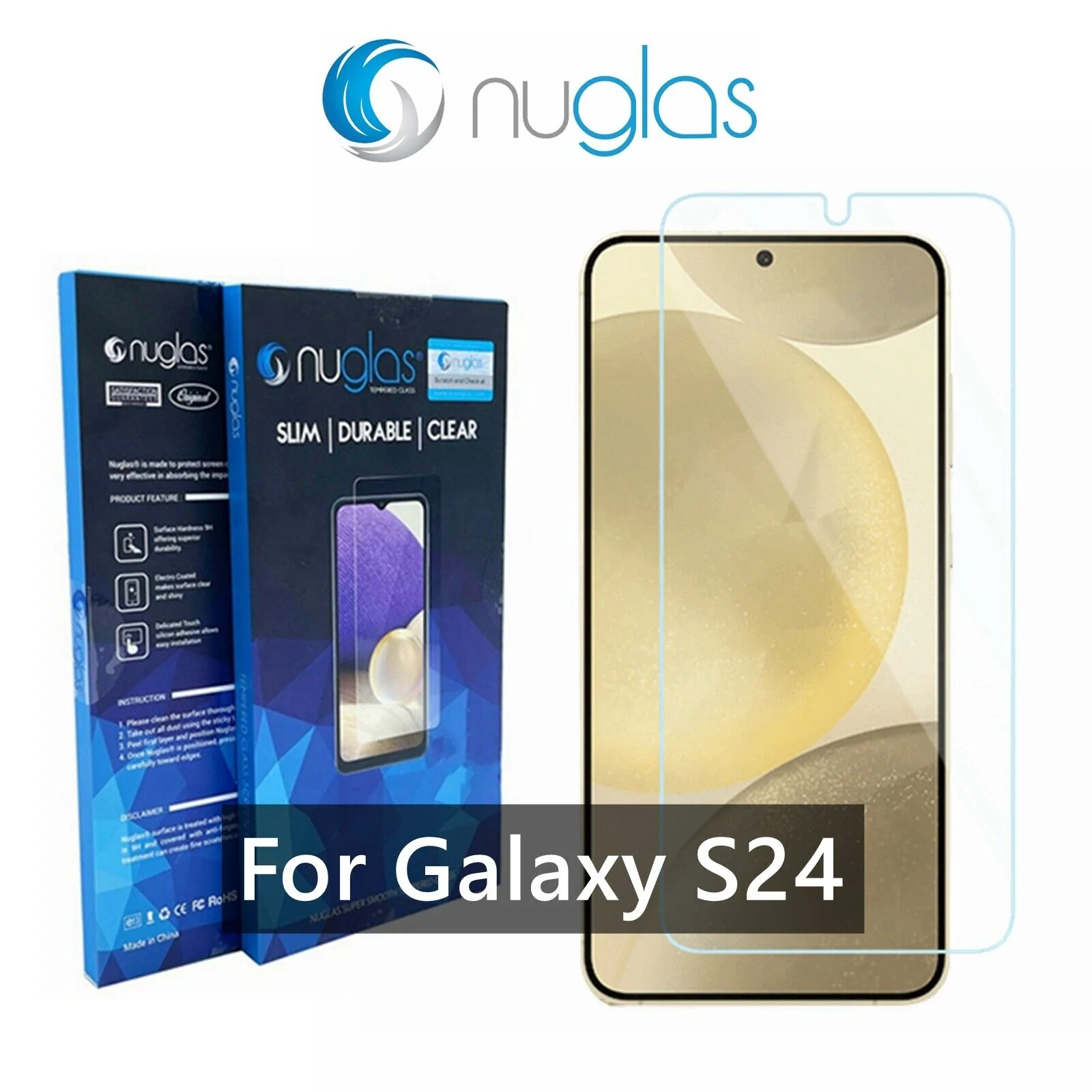 Nuglas Tempered Glass Protection (Samsung Galaxy S24/S25)