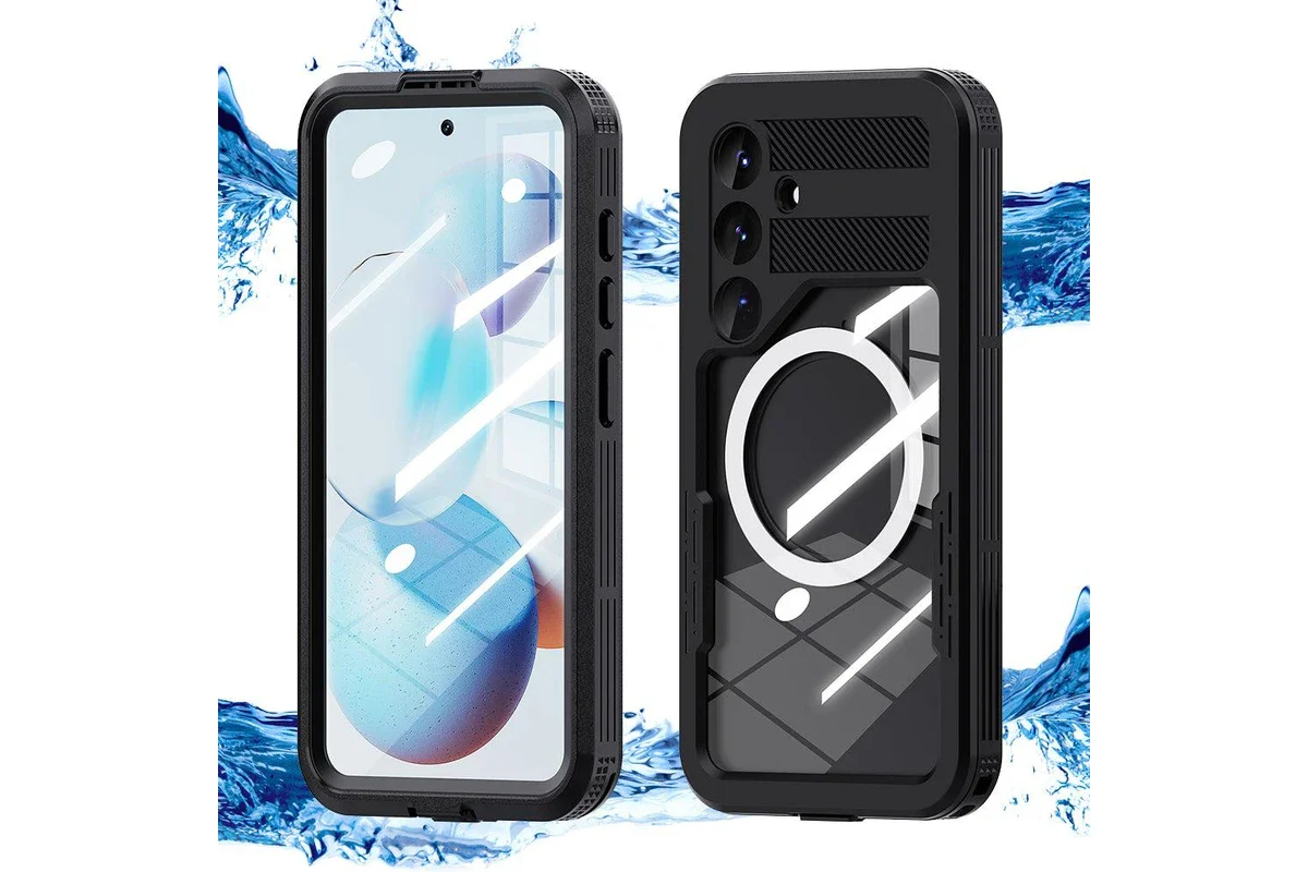 Redpepper Dot+ IP68 Waterproof Case with Magnetic Ring for Samsung Galaxy S25