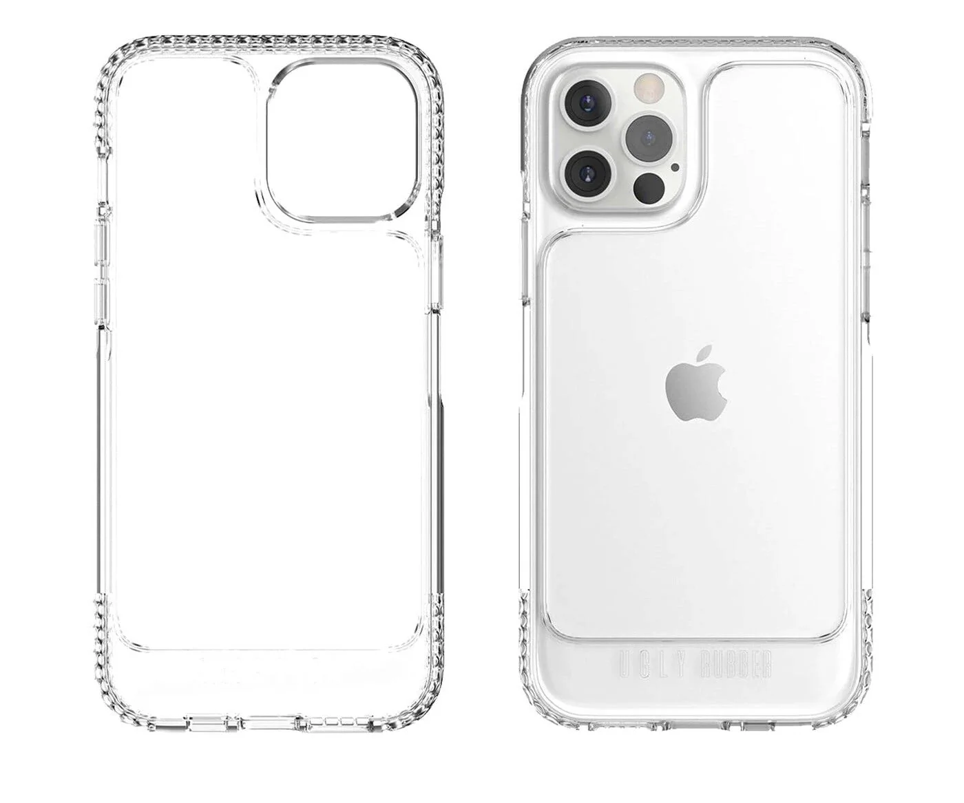 Ugly Rubber U-Model Bumper Clear Case for iPhone 12/12 Pro - Image 3